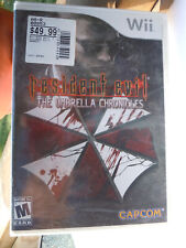 Resident Evil The Umbrella & Darkside Chronicles box art for Wii